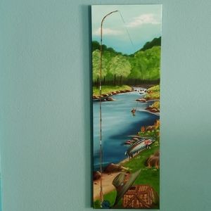 Origional Oil Painting 'On the Fly'